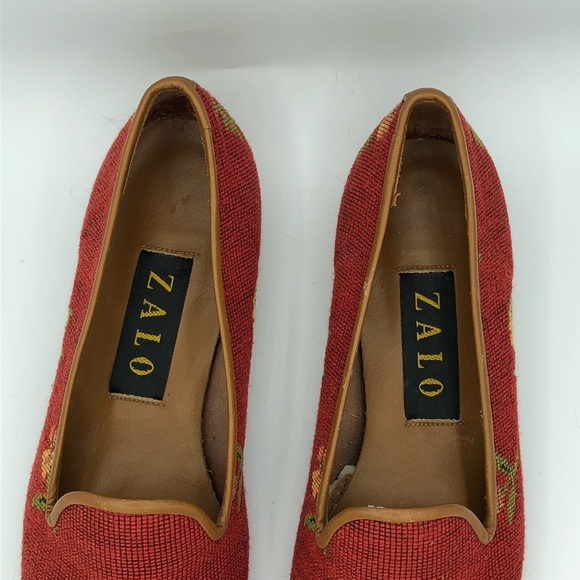 Zalo Shoes Zalo Vintage Needlepoint Floral Shoes Poshmark